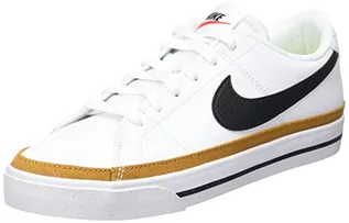 Trampki damskie - Nike Damskie trampki Court Legacy Next Nature, White Black Desert Ochre Team Orange, 40 EU - grafika 1