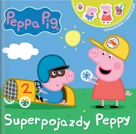 Książki edukacyjne - Media Service Zawada Peppa Pig. Opowiadania z naklejkami nr.1 Superpojazdy Peppy praca zbiorowa - miniaturka - grafika 1