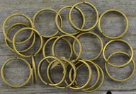 Biżuteria - akcesoria - [101008] Ogniwka sprężynki 10mm kolor brąz 50szt - miniaturka - grafika 1
