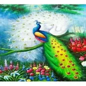 Malowanie po numerach - Diamentowa mozaika. Paw 1005258 - Norimpex - miniaturka - grafika 1