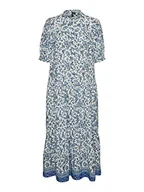 Sukienki - VERO MODA Sukienka damska, Dazzling Blue/Aop:mira, S - miniaturka - grafika 1
