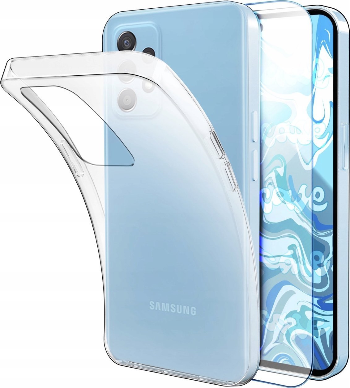 Hello Case Etui Do Samsung Galaxy A52 / A52 5G / A52S / A52S 5G Przezroczyste Szkło