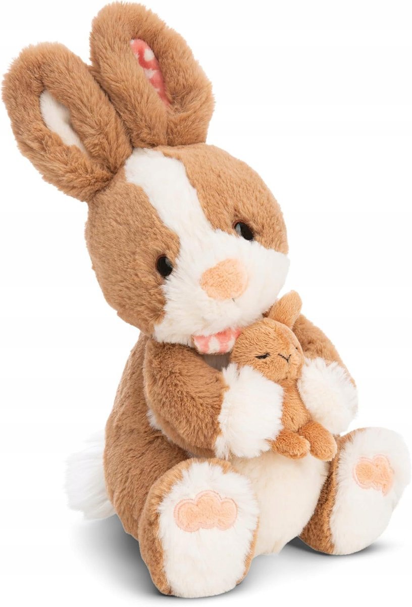 Nici Przytulanka Królik Hopsala Z Dzieckiem 25 Cm
