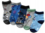 Skarpetki dla dzieci - ABS Antypoślizgowe Skarpetki Chłopięce 5-PAR 19-22 - miniaturka - grafika 1