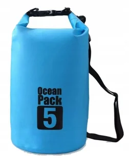 WOREK WODOODPORNY OCEAN PACK DRY BAG TORBA 5L NIEBIESKI - Plecaki worki - miniaturka - grafika 1