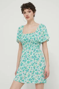 Billabong sukienka kolor turkusowy mini prosta ABJWD00668 - Sukienki - miniaturka - grafika 1