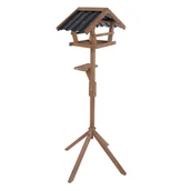Karmniki dla ptaków - TIAKI domek dla ptaków ze stojakiem 2 w 1 - Dł. x szer. x wys.: 55 x 30 x 150 cm - miniaturka - grafika 1