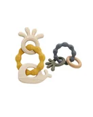 Gryzaki dla dzieci - Zestaw Dwóch Gryzaków [Kolor Żółty] - miniaturka - grafika 1