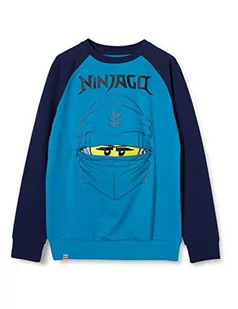 LEGO Bluza chłopięca Mw Ninjago, 763 Sea Turquise, 92 cm - Bluzy dla chłopców - miniaturka - grafika 1