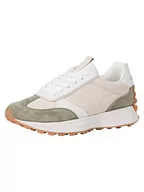 Sneakersy damskie - Tamaris Damskie sneakersy 1-1-23749-30, niskie, Ivory Pistacc, 42 EU - miniaturka - grafika 1