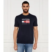 Koszulki męskie - Tommy Hilfiger T-shirt | Regular Fit - miniaturka - grafika 1