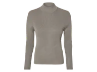 Swetry damskie - esmara® Sweter damski (Szary, M(40/42)) - miniaturka - grafika 1