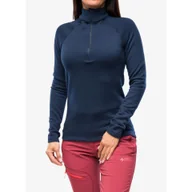 Bluzy narciarskie - Bluza termiczna damska Houdini Desoli Thermal Half Zip - miniaturka - grafika 1