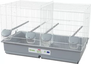 Zolux Klatka dla ptaków Primo Cati 67 cm kol. szary/biały - Klatki i wyposażenie dla ptaków - miniaturka - grafika 1