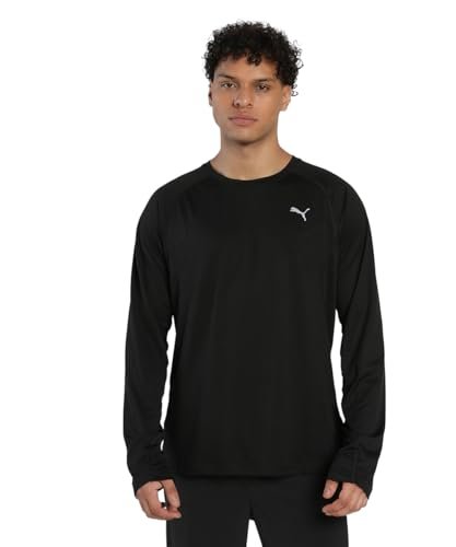 M Run Velocity długi rękaw (poly) PUMA czarny