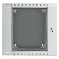 Szafy rack - Lanberg Szafa wisząca dwusekcyjna 19 12U szara WF02-6612-10""S (WF02-6612-10S) - miniaturka - grafika 1