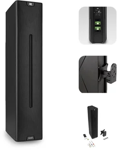 Power Dynamics Głośnik kolumnowy 100V czarny one size - Głośniki i kolumny - miniaturka - grafika 1