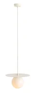 Lampy sufitowe - Loop Cream S lampa wisząca 1xE14 - miniaturka - grafika 1