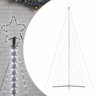 Ozdoby bożonarodzeniowe - vidaXL Lampki choinkowe, 789 zimnych białych LED, 476 cm - miniaturka - grafika 1