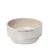 Tace i patery - Misa Dekoracyjna Ceramiczna Simona 20X20X10 Perłowa - miniaturka - grafika 1