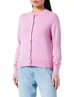 Swetry damskie - BOSS Damski sweter Fadenasis Cardigan, Open Pink696, S - miniaturka - grafika 1