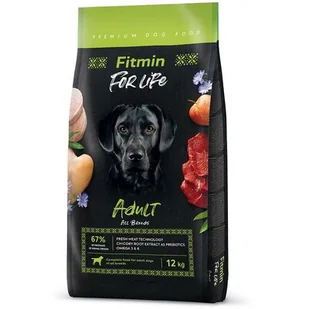 FITMIN For Life Adult All Breeds 12kg - Sucha karma dla psów - miniaturka - grafika 1