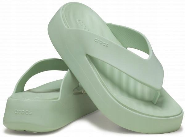 Damskie Buty Japonki Klapki Crocs Gataway Platform 209410 Flip 38-39