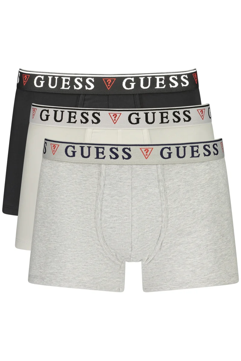 Szare bokserki męskie Guess Jeans U97G01KCD31 L