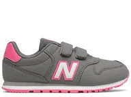 Buty dla dziewczynek - Buty dziecięce NB PV500NGP 500 Szare - miniaturka - grafika 1