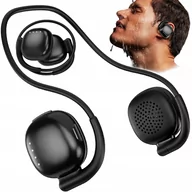 Słuchawki - SŁUCHAWKI BEZPRZEWODOWE NA SIŁOWNIE DO BIEGANIA BT - miniaturka - grafika 1