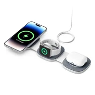 Ładowarki do telefonów - MH06 - Bezprzewodowa Składana bezprzewodowa magnetyczna ładowarka - GRAY - miniaturka - grafika 1