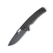 Scyzoryki - SENCUT Vesperon Czarna Rękojeść z Micarty Czarna Ostrze 9Cr18MoV S20065-3 - miniaturka - grafika 1