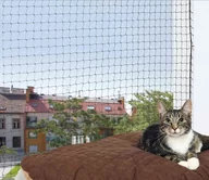 Pozostałe akcesoria dla kotów - Trixie 44301 Siatka ochronna 2x1,5m czarna do okien i balkonów tx-44301 - miniaturka - grafika 1