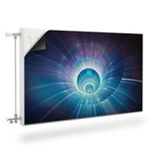 Dekoracje domu - Osłona MAGNETYCZNA Grzejnika Tunel Efekt 3D Abstrakcja 120cm x 60cm - miniaturka - grafika 1