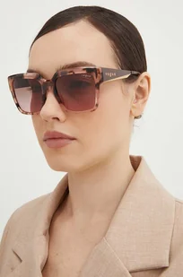 VOGUE okulary przeciwsłoneczne damskie kolor brązowy 0VO5553S - Vogue - Okulary przeciwsłoneczne - miniaturka - grafika 1