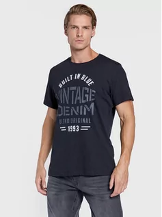 Koszulki i topy damskie - Blend T-Shirt 20714248 Czarny Regular Fit - grafika 1