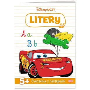 AMEET Disney Uczy. Litery. Auta - praca zbiorowa - Przybory szkolne - miniaturka - grafika 1
