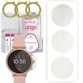 Akcesoria do smartwatchy - 3x Folia hydrożelowa MATOWA do Fossil FTW6015 Q Venture - apgo Smartwatch Hydrogel MATTE Protection Ochrona na ekran smartwatcha - miniaturka - grafika 1