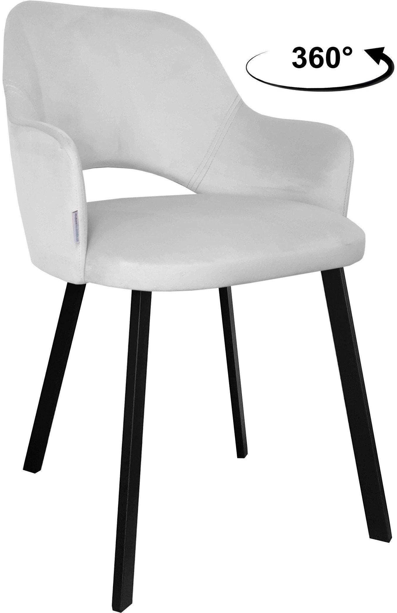 Krzesło obrotowe Milano podstawa Profil czarna MG39