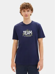 Tom Tailor Denim T-Shirt 1040838 Granatowy Regular Fit - Koszulki męskie - miniaturka - grafika 1