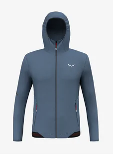 Bluza z kapturem Salewa Pedroc PL Hooded Jacket - java blue - Bluzy sportowe męskie - miniaturka - grafika 1