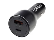 Ładowarki samochodowe - WAYME Ładowarka 12/24V, USB 18W + USB-C PD 100W - miniaturka - grafika 1