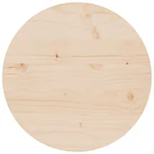 Blaty meblowe i parapety okienne - Blat stołu, Ø40x2,5 cm, lite drewno sosnowe - miniaturka - grafika 1