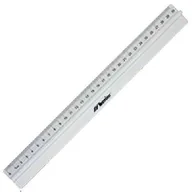 Linijki, ekierki - Leniar Linijka 15cm aluminium 30186 LN1004 - miniaturka - grafika 1
