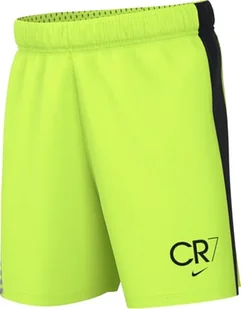 Nike Cr7 Academy23 Dri-Fit szorty piłkarskie dla starszych dzieci, Volt/Black/Black, HF4346-702, L - Spodenki damskie - miniaturka - grafika 1
