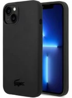 Etui i futerały do telefonów - Lacoste Etui Hardcase Silicone do iPhone 14 Plus czarne - miniaturka - grafika 1