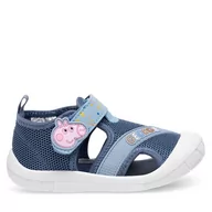 Buty dla chłopców - Kapcie Peppa Pig CM-SS24-246PP-A Niebieski - miniaturka - grafika 1