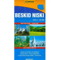 Compass Beskid Niski mapa 1:50 000 Compass - Atlasy i mapy - miniaturka - grafika 1