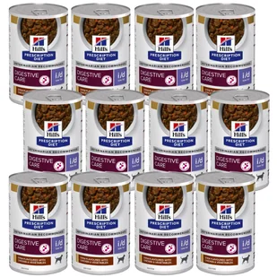 HILL'S PD Prescription Diet Canine i/d Low Fat gulasz 12x354g - puszka - Mokra karma dla psów - miniaturka - grafika 1