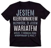 Koszulki męskie - KOSZULKA DLA KIEROWNIKA - miniaturka - grafika 1